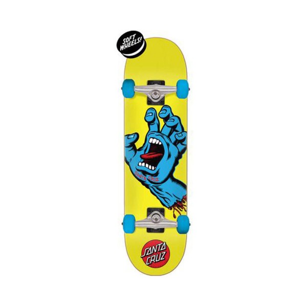 Santa Cruz Screaming Hand Mini Skateboard 7,75 162516