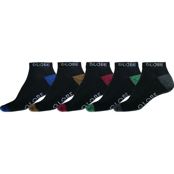 Globe Ingles Ankle Socks 5 Pack Socken GB71539024-ASST