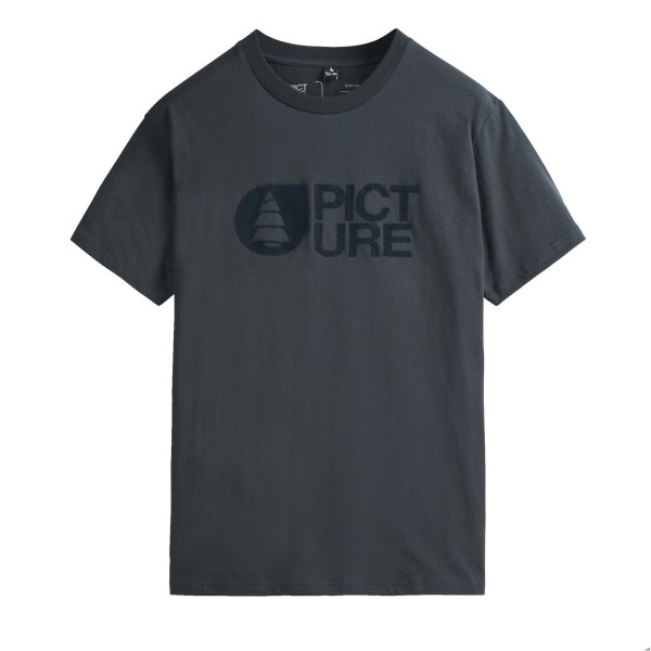 Picture Organic Clothing Flock Tee Basement T-Shirt Herren MTS953-DARK-BLUE - Bild 1