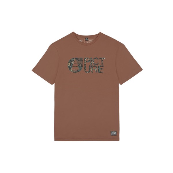 Picture Organic Clothing Catay Basement T-Shirt Herren MTS907-BROWN - Bild 1