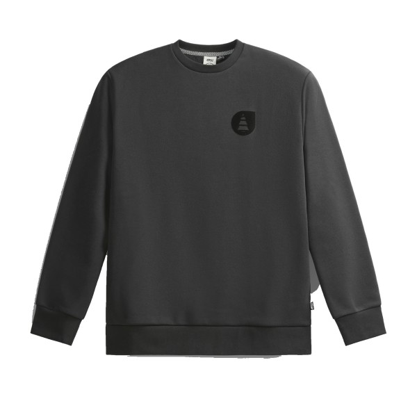 Picture Organic Clothing Flock Crew Basement Sweater Herren MSW376-BLACK - Bild 1