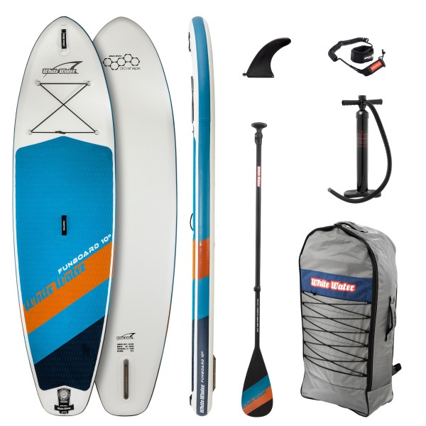 White Water Funboard 10´8x34x6" Stand Up Paddle 22WWS108FB - Bild 1