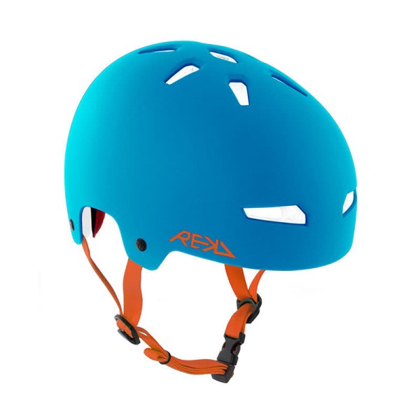 REKD Elite Helmet - Helm für Skateboard REKD-BLU-ORA - Bild 1