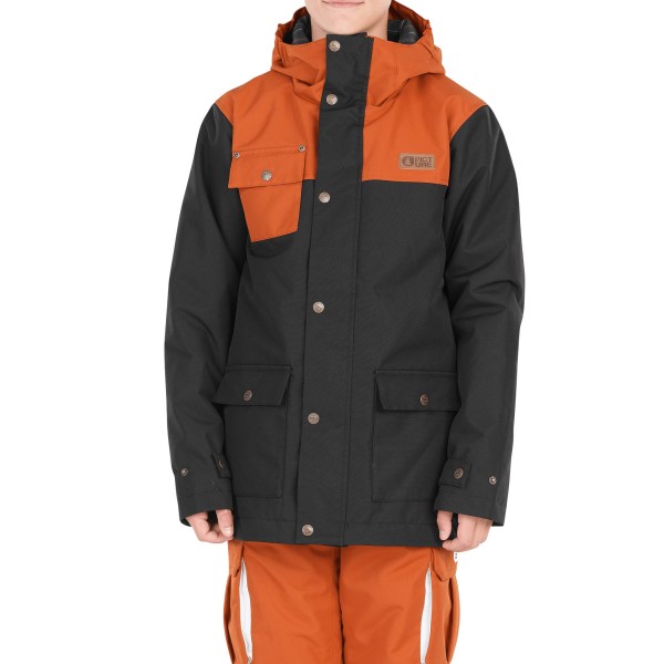 Picture Organic Clothing Mike KId´s Snow Jacket KVT039-MIKE-BLACK - Bild 1