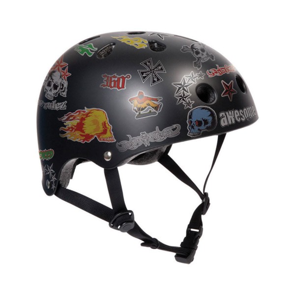 SFR Essentials Childs Helmet glanz blk H159- BOYSSTK