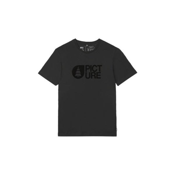Picture Organic Clothing BSMT Flock Tee Basement T-Shirt MTS953-BLACK - Bild 1